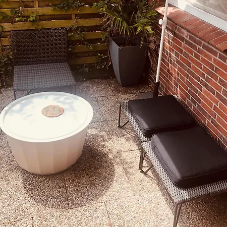 Nordsee Terrasse דירה *